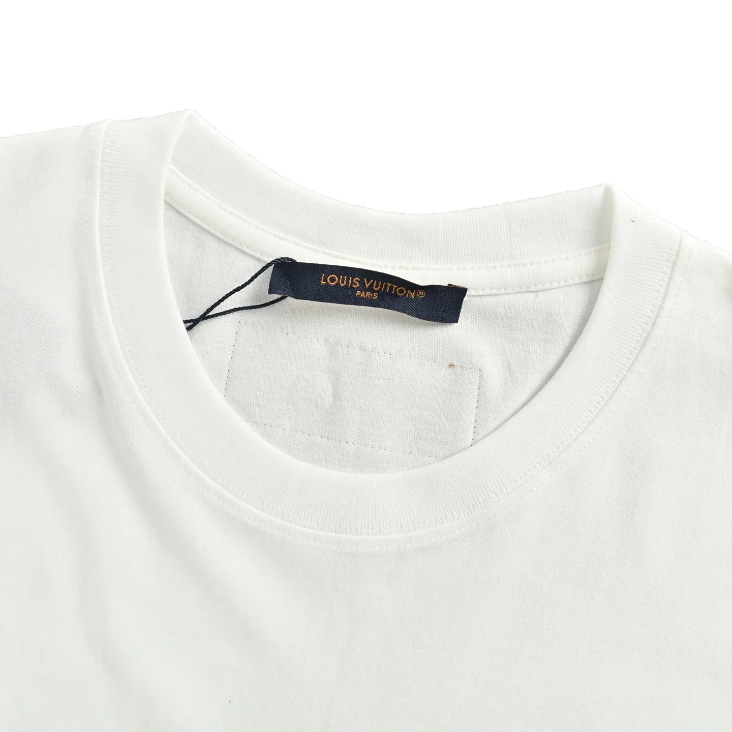 Louis Vuitton/Louis Vuitton 25ss four-leaf clover letter printed short sleeves on the back